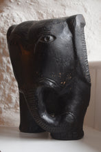 Load image into Gallery viewer, African Mask Carved Wood Elephant