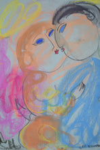 Load image into Gallery viewer, Pastel Drawing two lovers