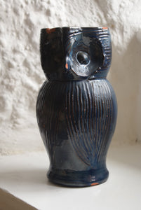 Farnham Pottery Owl Jug