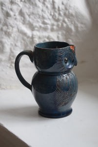 Antique Farnham Pottery Owl 