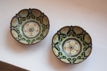 Load image into Gallery viewer, Chinese cloisonne enamel candle dishes