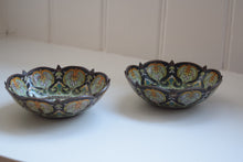 Load image into Gallery viewer, Chinese cloisonne enamel candle dishes