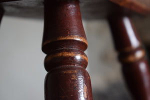 miniature wooden stool