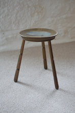 Load image into Gallery viewer, Hand Painted Wooden Stool St Michael&#39;s Mount 
