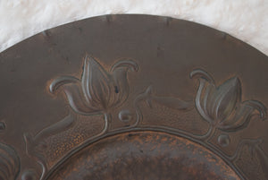 Arts And Crafts Period Copper Charger
