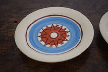 Load image into Gallery viewer, pair of blue pottery dishes