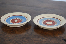 Load image into Gallery viewer, pair of blue pottery dishes