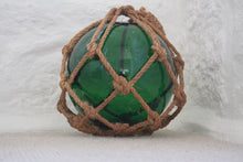 Load image into Gallery viewer, Green Vintage Japanese Glass Fishing Float