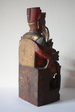 Load image into Gallery viewer,  Chinese Carved Wooden Temple Figure