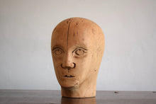 Load image into Gallery viewer, carved wooden head
