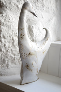 pottery figure of a goose
