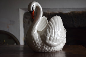 Dartmouth Pottery Swan Jardiniere Ceramic Planter