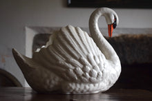 Load image into Gallery viewer, Dartmouth Pottery Swan Jardiniere Ceramic Planter