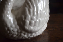 Load image into Gallery viewer, Dartmouth Pottery Swan Jardiniere Ceramic Planter