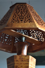 Load image into Gallery viewer,  Birdseye Maple Table Lamp 