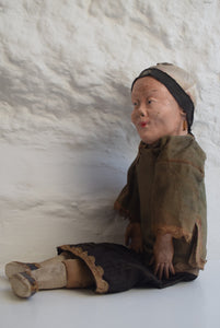 Antique Oriental Toy Doll 