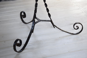 Antique Wrought Iron Conservatory Plant Stands