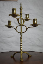 Load image into Gallery viewer, Antique Brass Students Light Candelabra