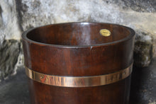 Load image into Gallery viewer, Oak Copper Banded Planter
