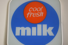 Load image into Gallery viewer, Cool Fresh Milk Retro Advertising Sign