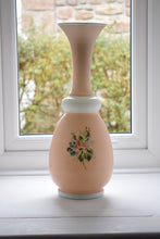 Load image into Gallery viewer, Antique Opaline Glass Vase in Pink