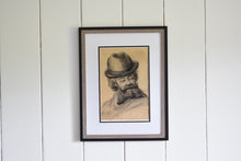 Load image into Gallery viewer, drawing of a bearded man