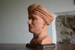 terracotta bust