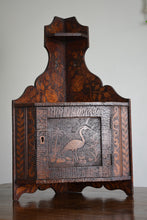 Load image into Gallery viewer, antique wooden corner unit