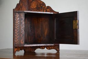antique wooden corner unit