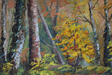 Load image into Gallery viewer, painting woodland trees