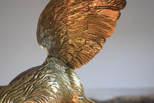 Load image into Gallery viewer, Large Brass Eagle on Perch 
