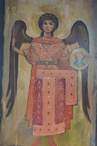 Oil Painting Orthodox Angel
