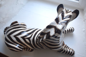 Italian Ceramic Zebra 
