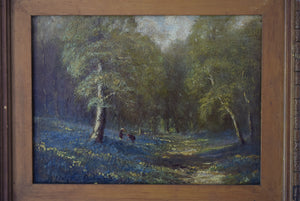 Painting Bluebell Woodland