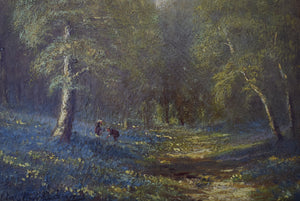 Painting Bluebell Woodland