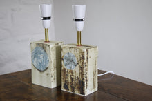Load image into Gallery viewer, Cornish Studio Pottery Bedside Lamps