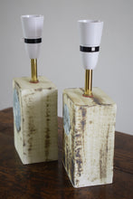 Load image into Gallery viewer, Cornish Studio Pottery Bedside Lamps