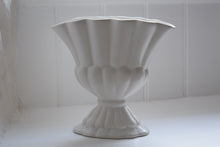 Load image into Gallery viewer, White Earthenware Vase