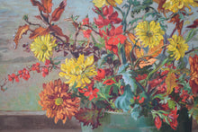 Load image into Gallery viewer, Large Oil Painting Still life of Chrysanthemums