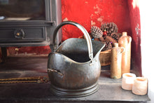 Load image into Gallery viewer, Antique Copper Coal Helmet Scuttle 