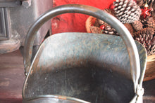Load image into Gallery viewer, Antique Copper Coal Helmet Scuttle 