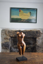 Load image into Gallery viewer, Wooden Female Torso Sculpture