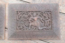 Load image into Gallery viewer, pair of carved wooden panels