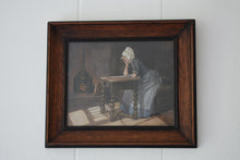 Load image into Gallery viewer, Antique Watercolour Interior Scene by William Galloway