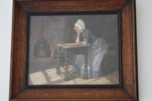 Load image into Gallery viewer, Antique Watercolour Interior Scene by William Galloway
