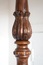 Load image into Gallery viewer, Antique Solid Mahogany Floor Standard Lamp