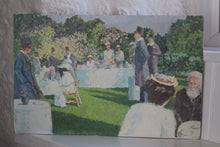 Load image into Gallery viewer, Oil On Board Summer Garden Party