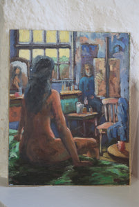 St Ives School Oil On Canvas