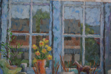 Load image into Gallery viewer, Mid Century Still Life Oil On Board 
