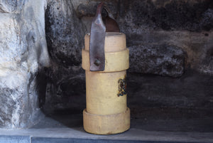 Antique Canvas Fire Powder Cordite Bucket
